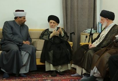 المرجع الحكيم يدعو لاحترام وجهات النظر المختلفة والتعامل معها بعقلانية وبالمنطق الهادئ